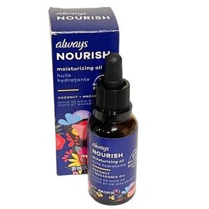 Always Nourish Moisturizing Oil Coconut Macadamia NEW 1oz Skincare